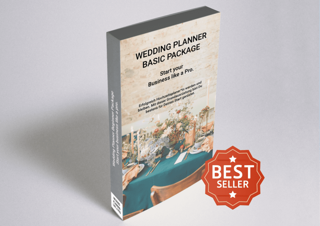 Wedding Planner Basic Package: Start your Business like a Pro